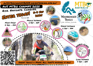 Australian 2025 MTBO Champs